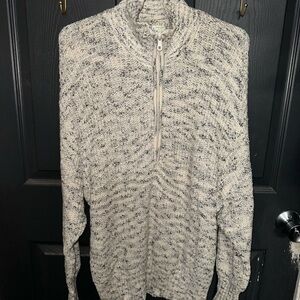 Arie Chillside Quarter Zip Sweater